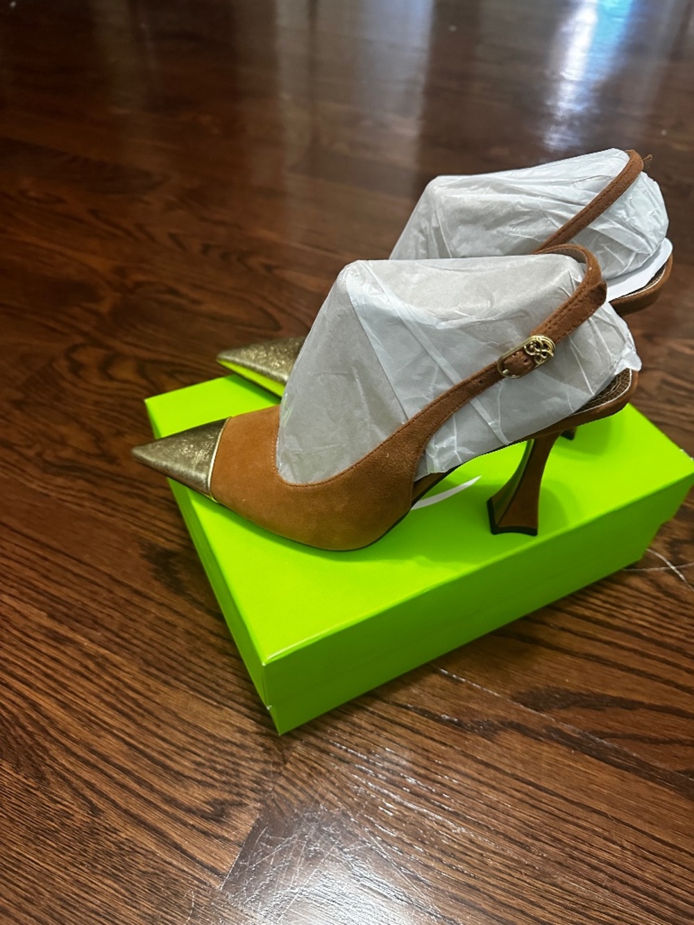 Sam Eldeman Brown Slingback
